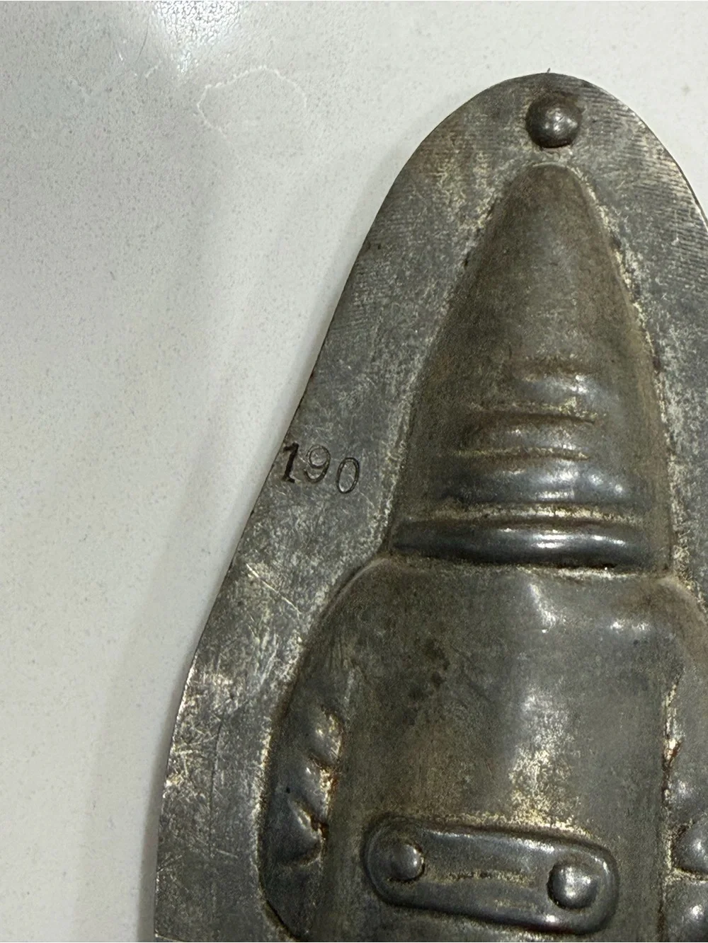 Antique Father Christmas / Belsnickle Chocolate Matching Chocolate Mold Se